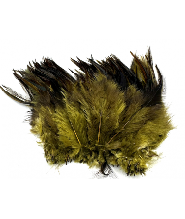 BADGER SADDLE HACKLE OLIVE